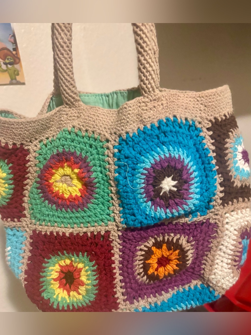 Urban Outfitters Granny Square Crochet Bag - Picture 3 of 3